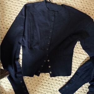 Lioness Midnight Blue Cardigan Sweater